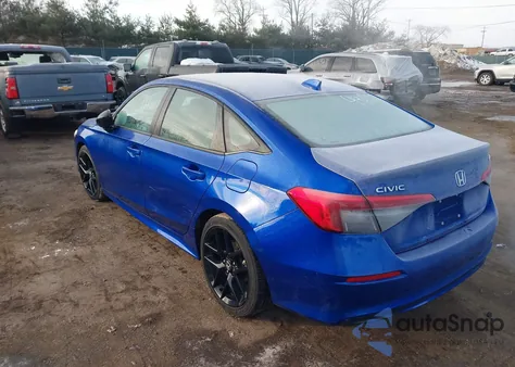 2023 Honda Civic Sport from USA, damaged, VIN 2HGFE2F52PH507791